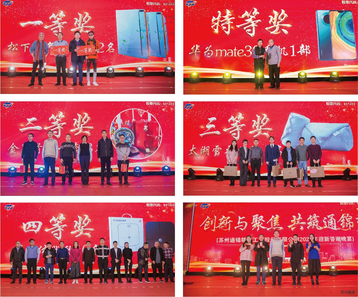 創新與聚焦 共筑通錦夢 2020通錦迎新答謝晚宴 圓滿落幕 創新與聚焦 共筑通錦夢 2020通錦迎新答謝晚宴 圓滿落幕