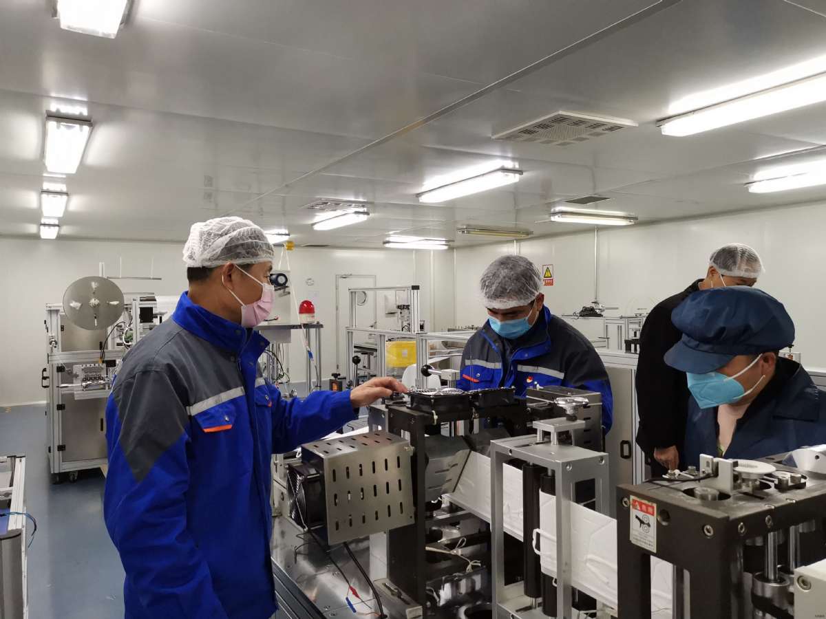 一枚螺絲拖住口罩廠復工,我司行動解難題